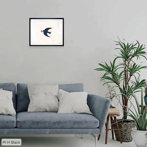 スリム額 Mヨコ / ブラック