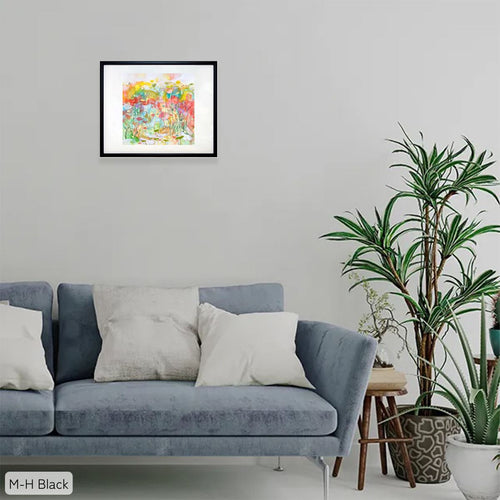 スリム額 Mヨコ / ブラック