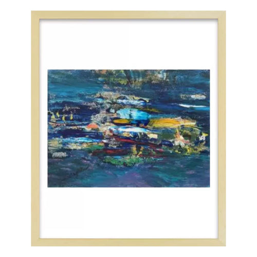 スリム額 Mタテ / ナチュラル