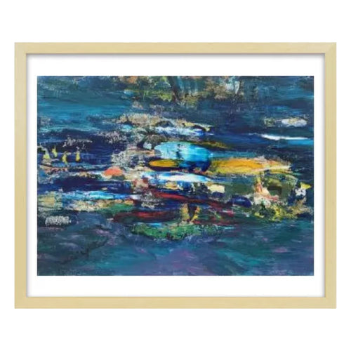 スリム額 Mヨコ / ナチュラル