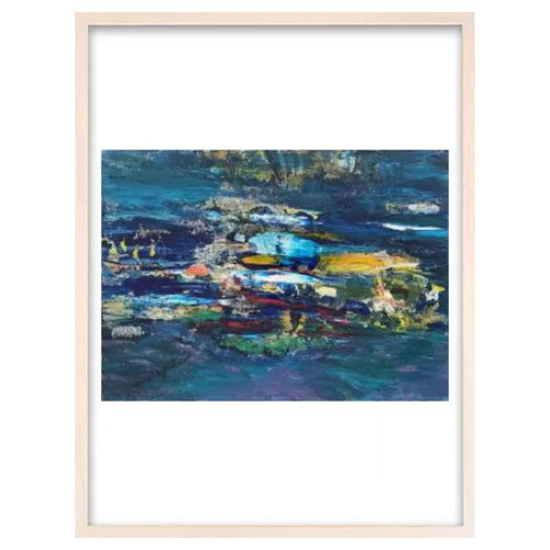 スリム額 Lタテ / ホワイト