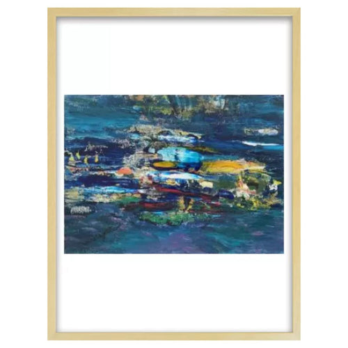 スリム額 Lタテ / ナチュラル