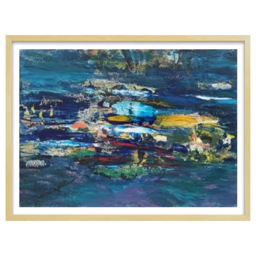 スリム額 Lヨコ / ナチュラル