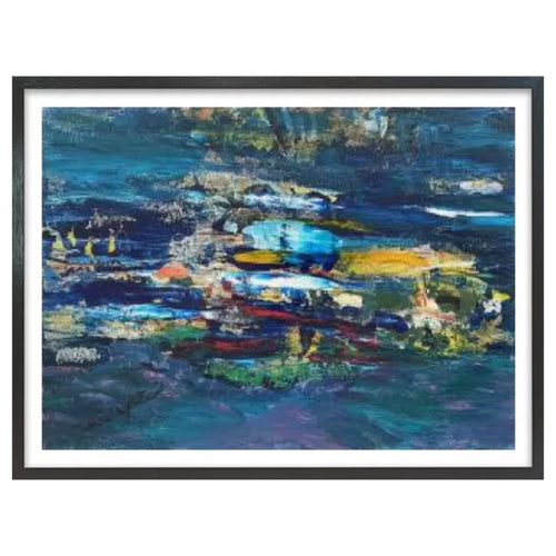 スリム額 Lヨコ / ブラック