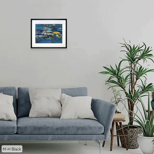 スリム額 Mヨコ / ブラック