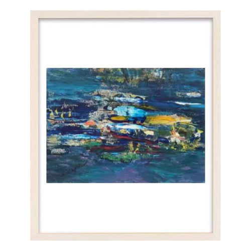 スリム額 Mタテ / ホワイト