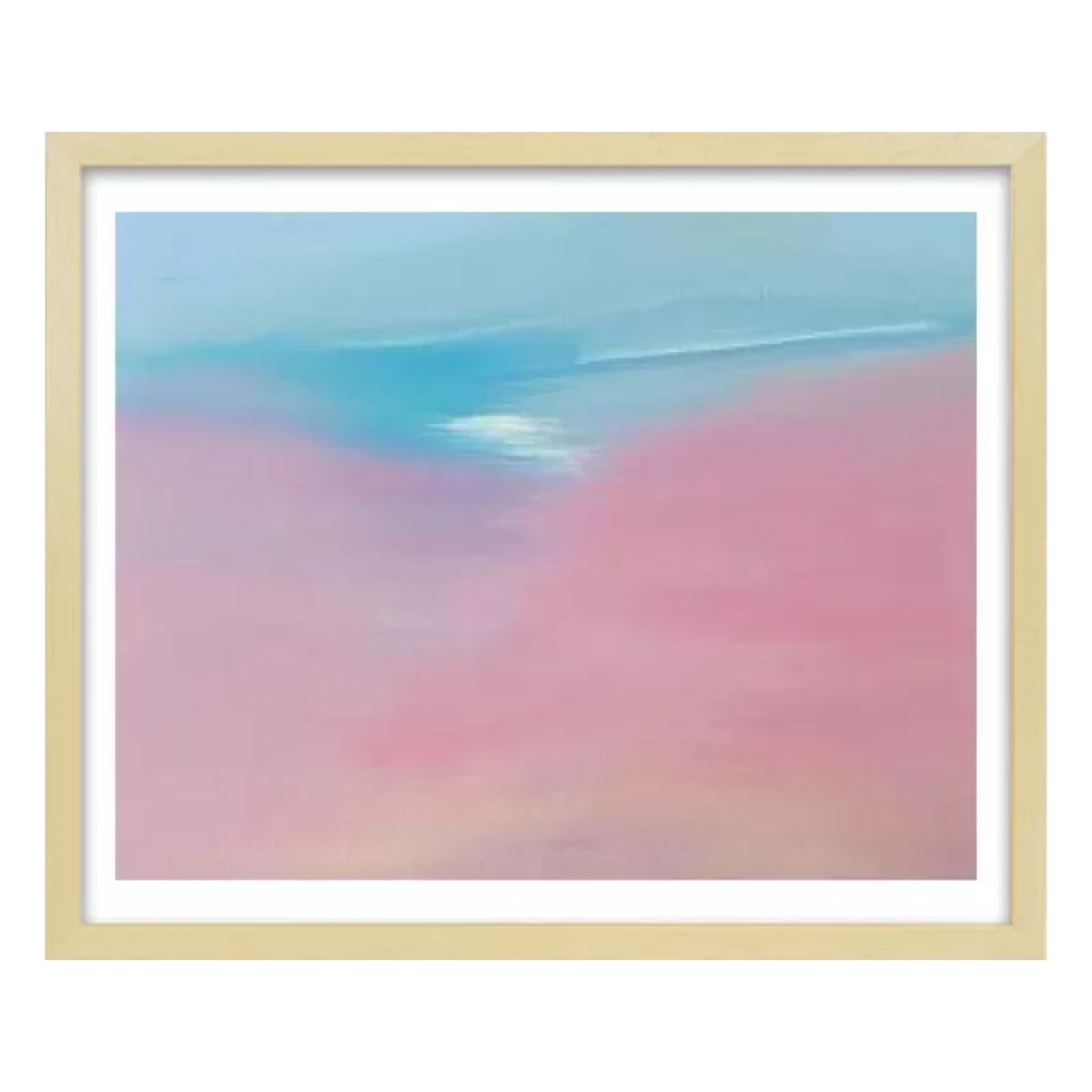 A Distant Memory(遠い記憶) / アート スリム額 Mヨコ ナチュラルフレーム