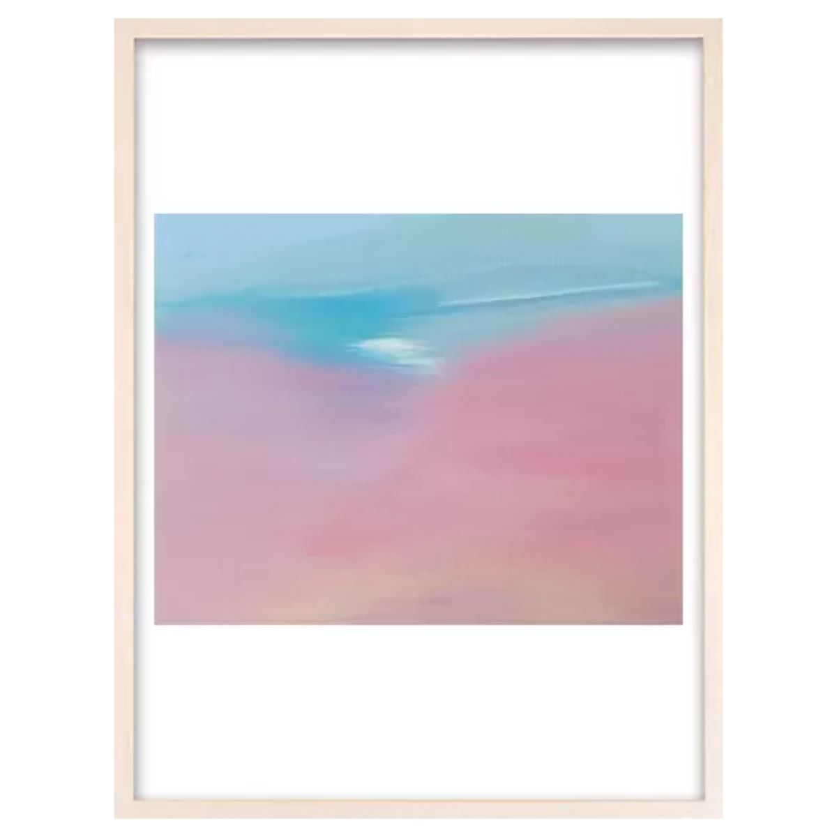 A Distant Memory(遠い記憶) / アート スリム額 Lタテ ホワイトフレーム