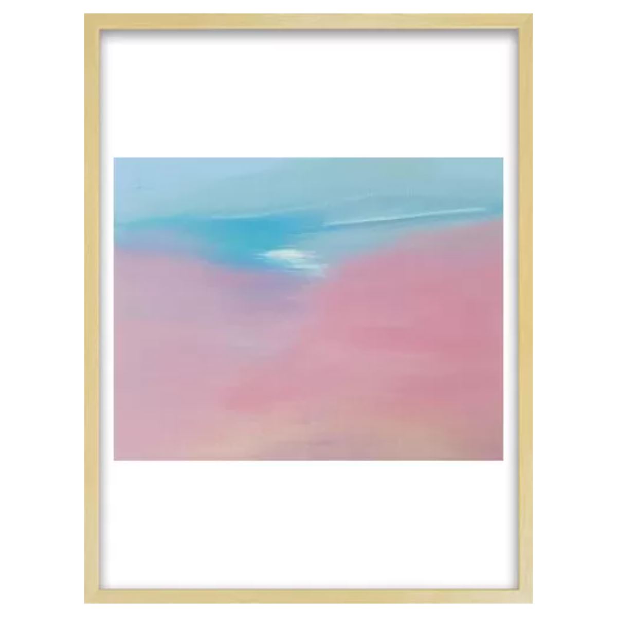 A Distant Memory(遠い記憶) / アート スリム額 Lタテ ナチュラルフレーム