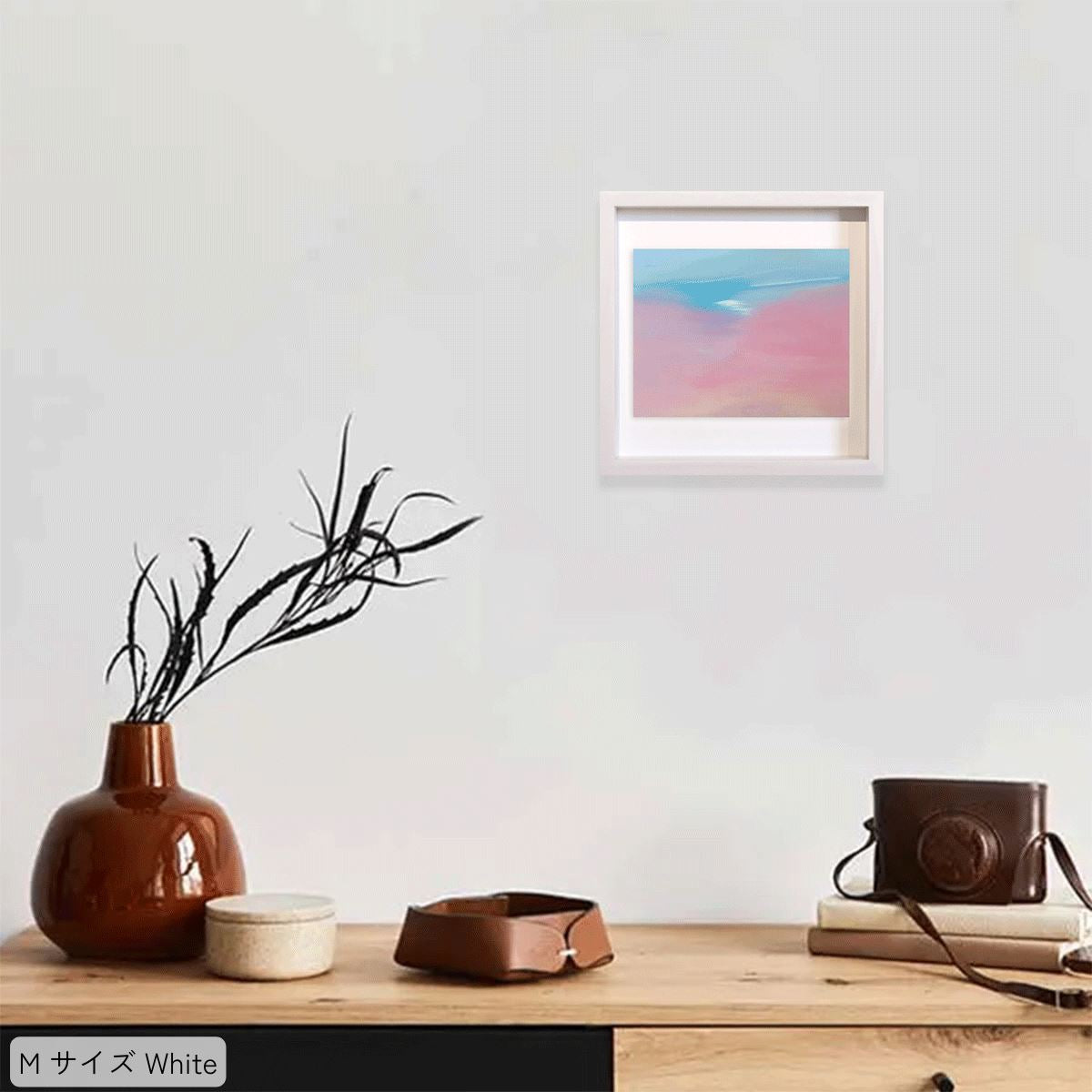 A Distant Memory(遠い記憶) / アート M(220×220) ホワイトフレーム 使用例