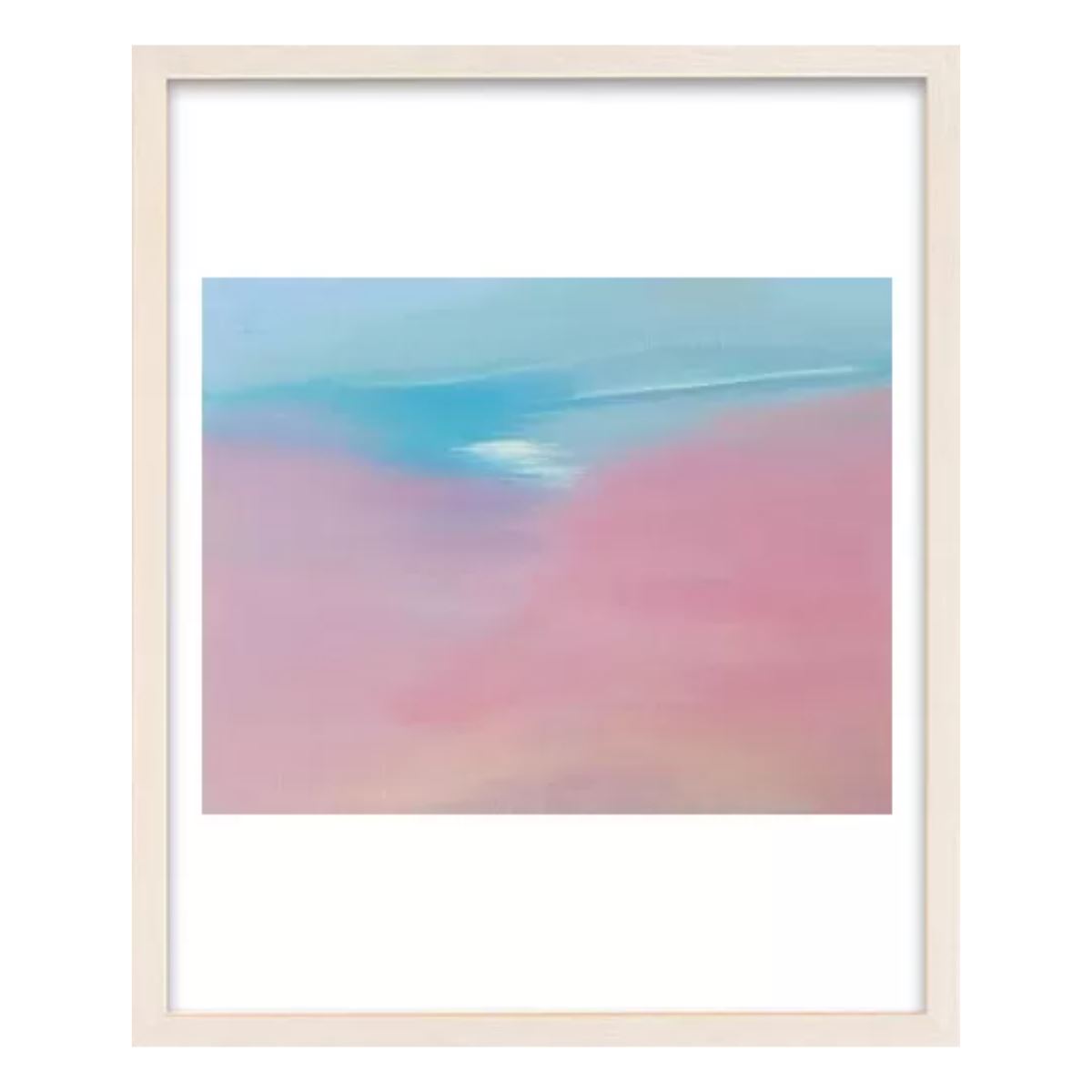 A Distant Memory(遠い記憶) / アート スリム額 Mタテ ホワイトフレーム