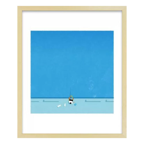 スリム額 Mタテ / ナチュラル