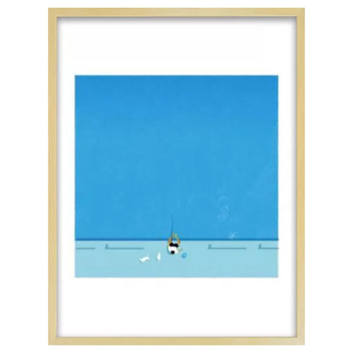 スリム額 Lタテ / ナチュラル