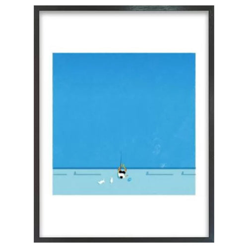 スリム額 Lタテ / ブラック