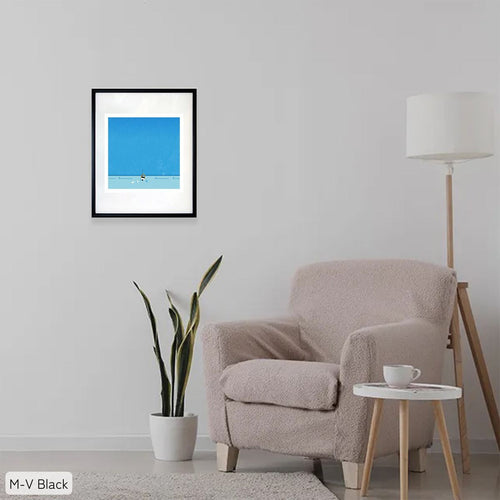 スリム額 Mタテ / ブラック