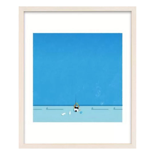 スリム額 Mタテ / ホワイト