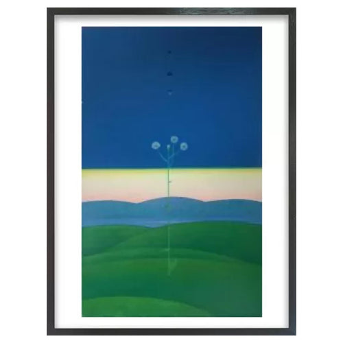 スリム額 Lタテ / ブラック