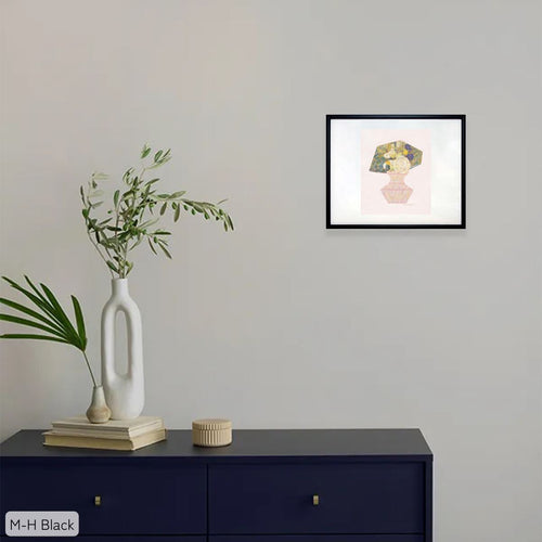 スリム額 Mヨコ / ブラック