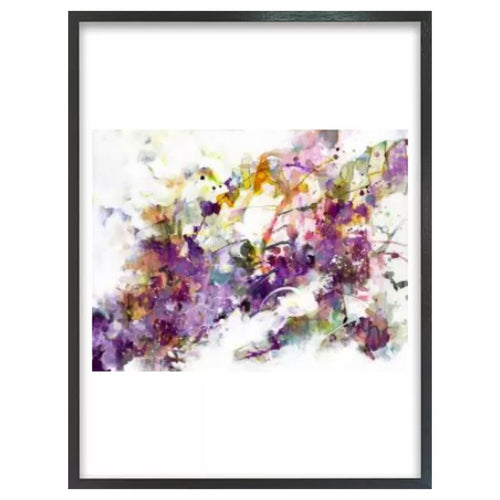 スリム額 Lタテ / ブラック