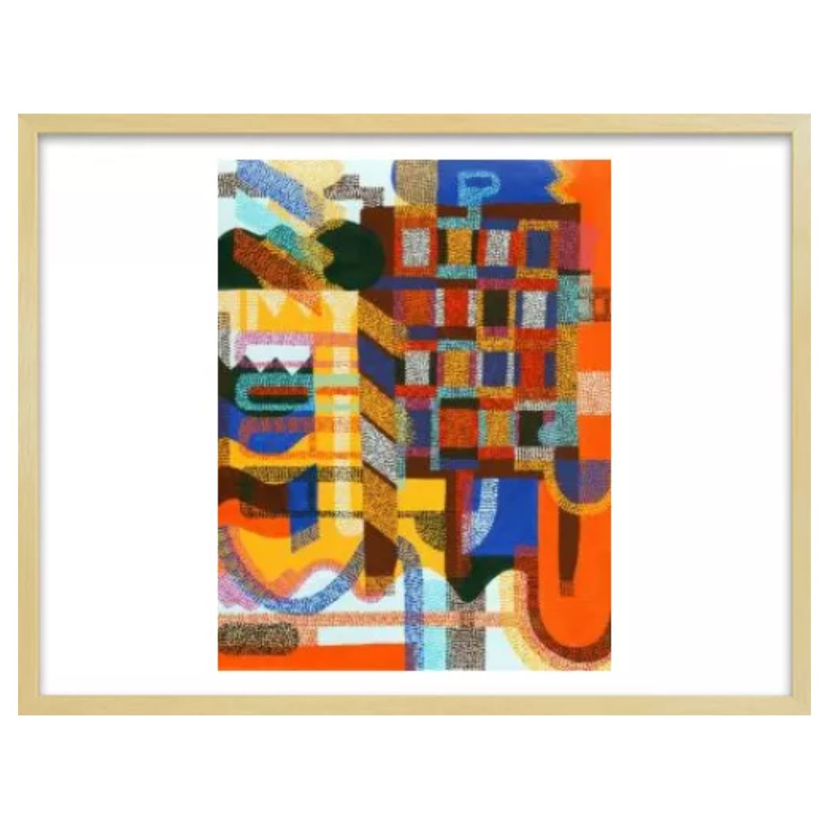 LIFE GOES ON スリム額 Lヨコ ナチュラルフレーム