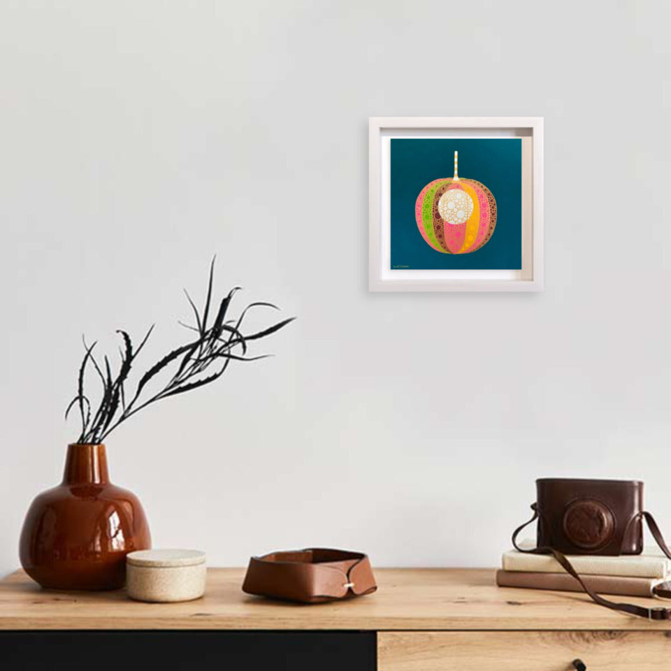 ホオズキ【神無月】 / アート M(220×220) ホワイトフレーム