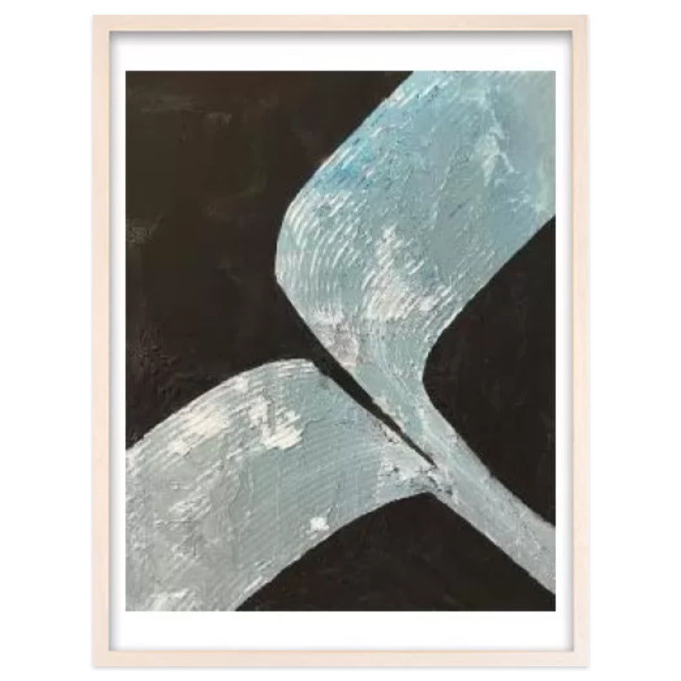 Seed leaf / アート スリム額 Lタテ ホワイトフレーム