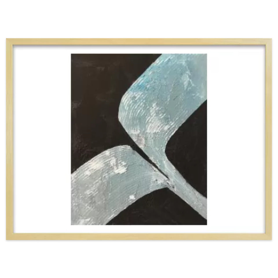 Seed leaf / アート スリム額 Lヨコ ナチュラルフレーム