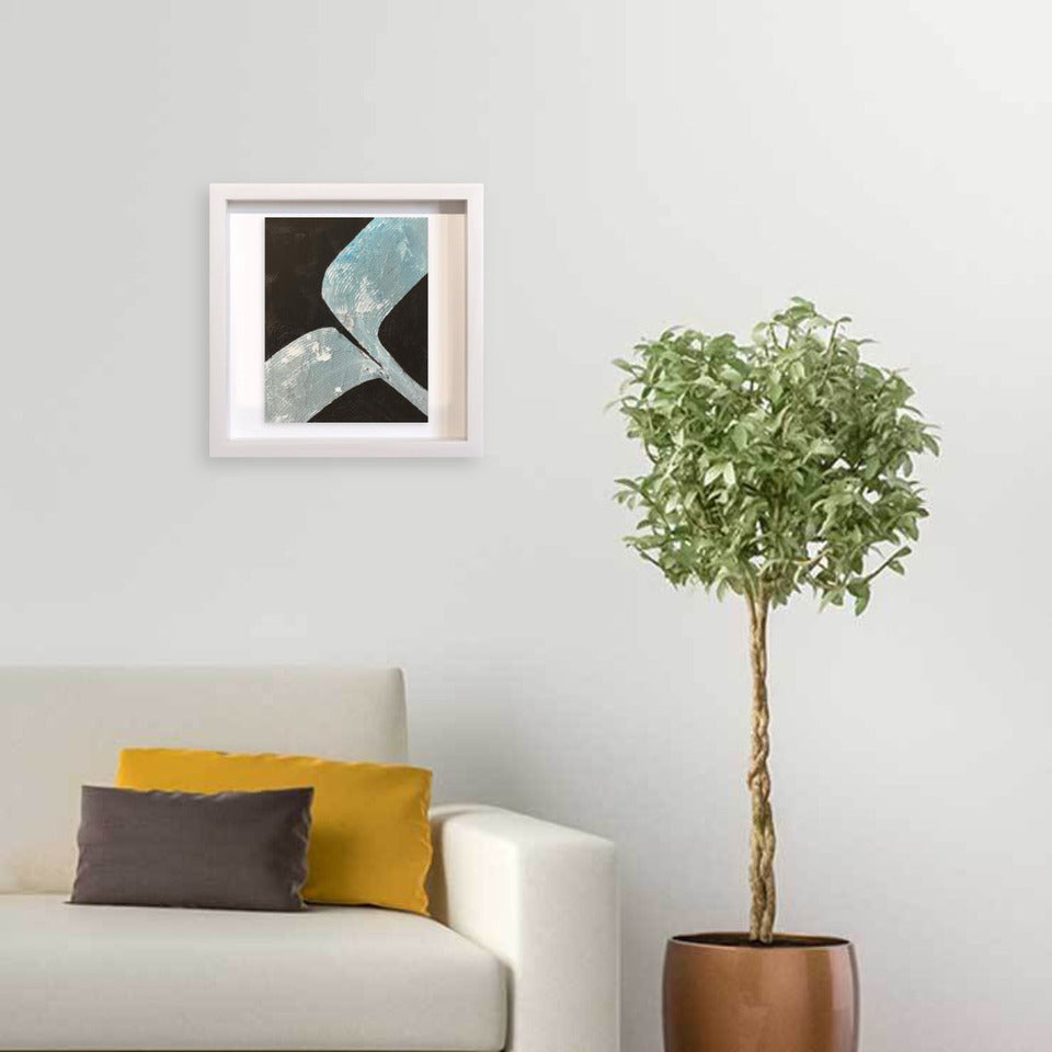 Seed leaf / アートスリム額 Mタテ ナチュラルフレーム