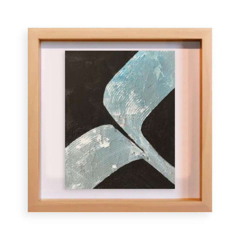 Seed leaf / アート L(330×330) ナチュラルフレーム