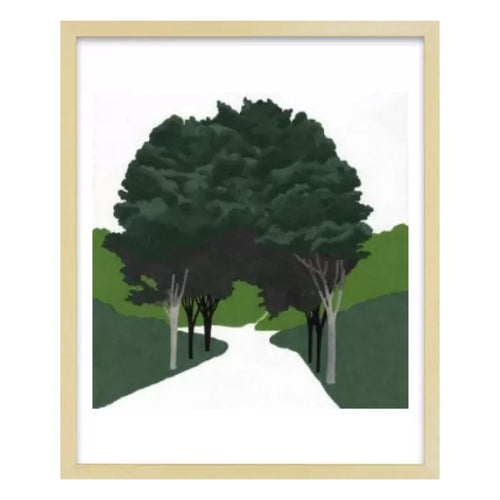 スリム額 Mタテ / ナチュラル