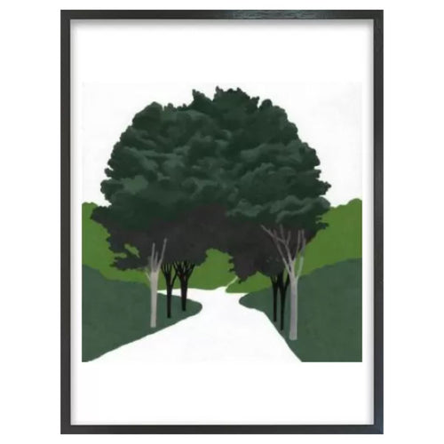 スリム額 Lタテ / ブラック