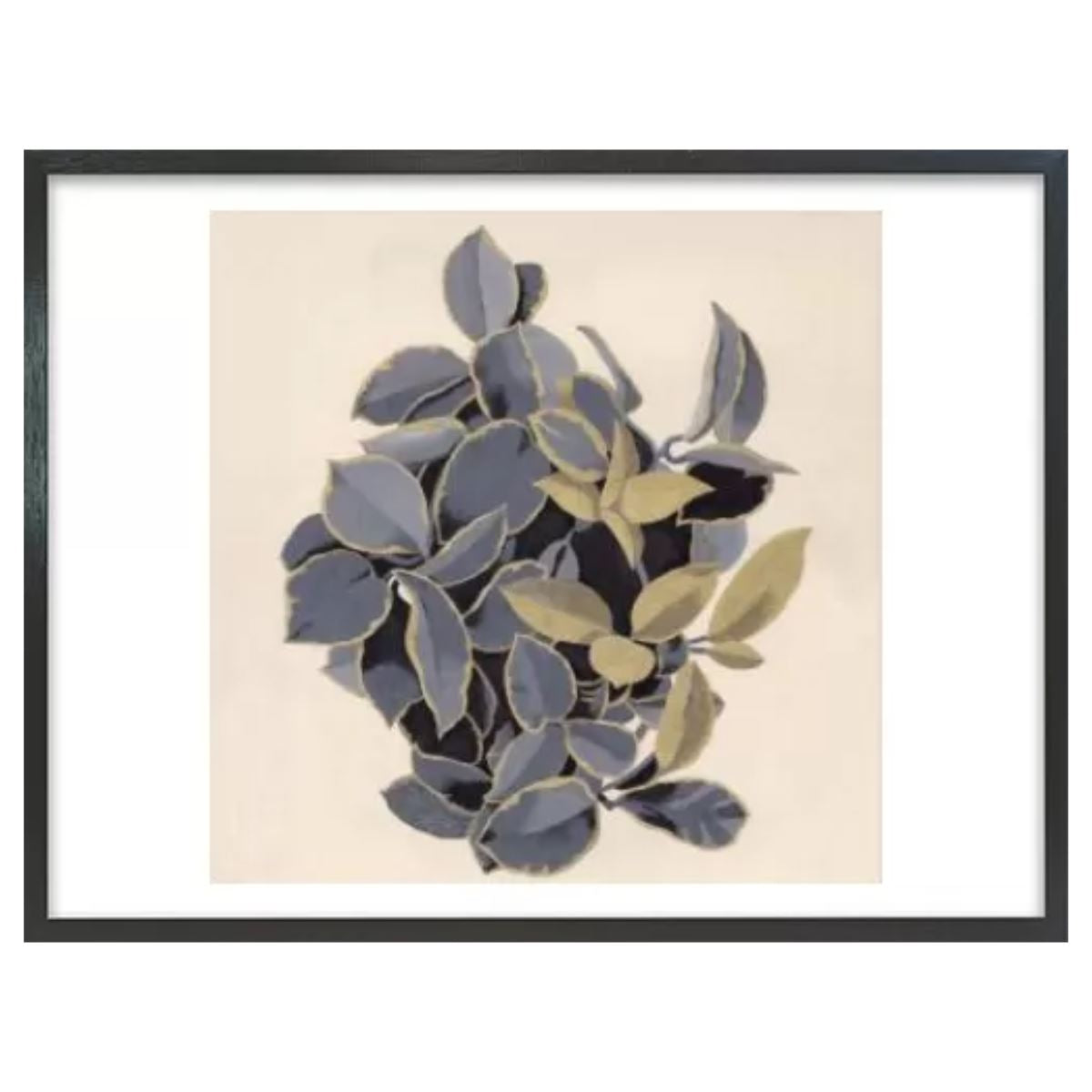 リーフ / アートスリム額 Lヨコ ブラックフレーム