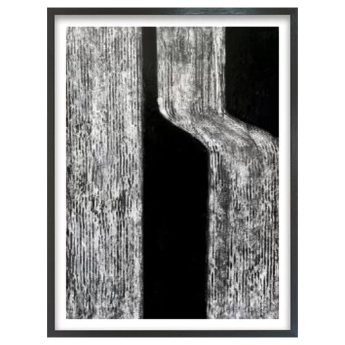 スリム額 Lタテ / ブラック