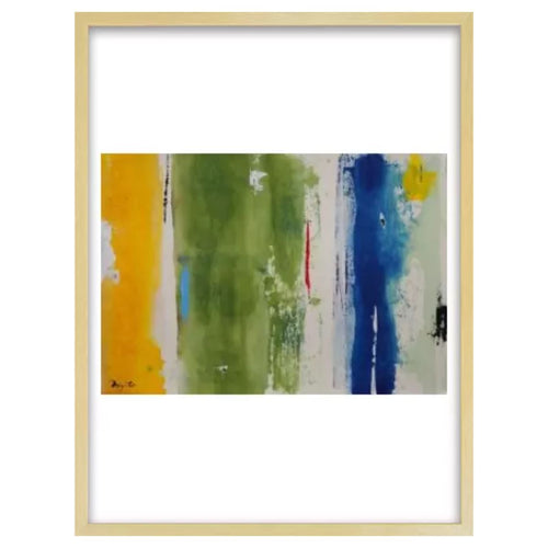 スリム額 Lタテ / ナチュラル