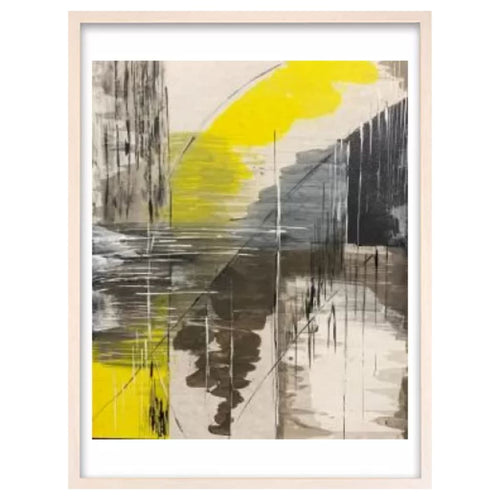 スリム額 Mタテ / ホワイト