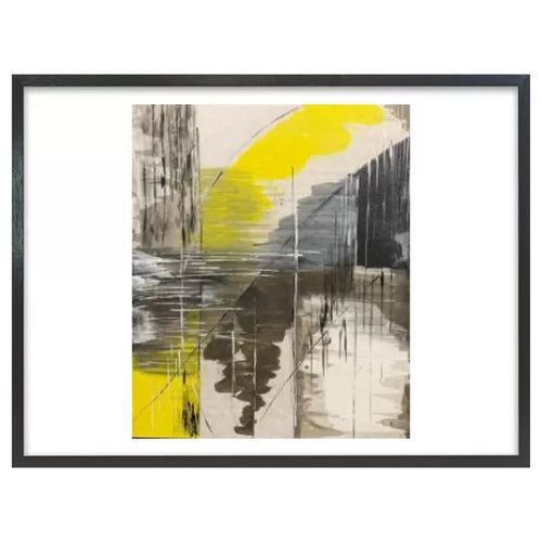 スリム額 Mヨコ / ブラック