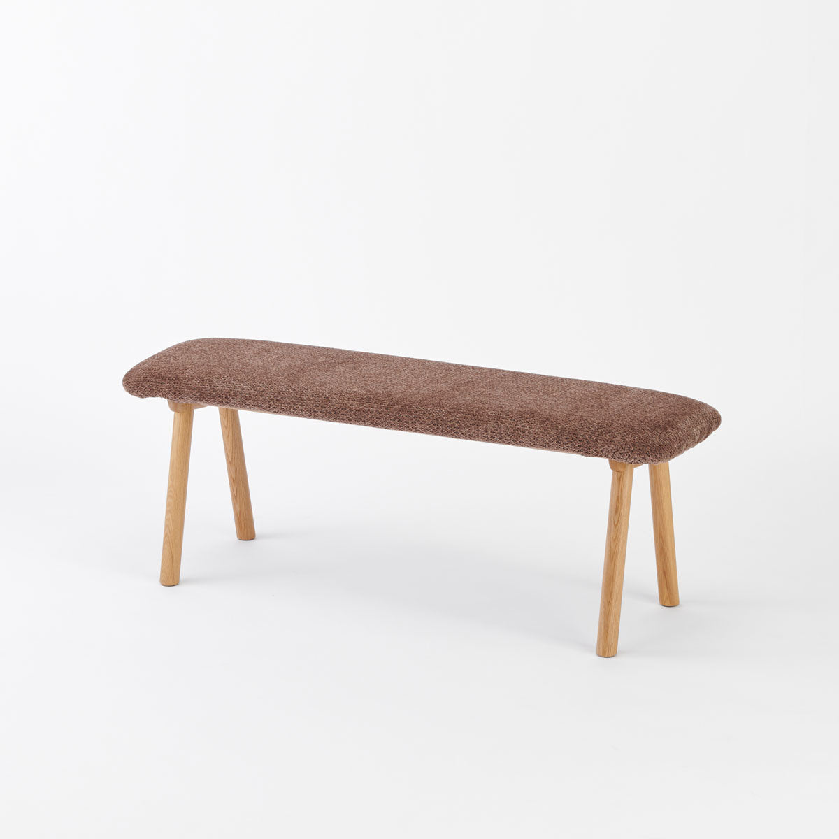 KUUM Bench - Natural Wooden Frame / クーム ベンチミックスブラウン