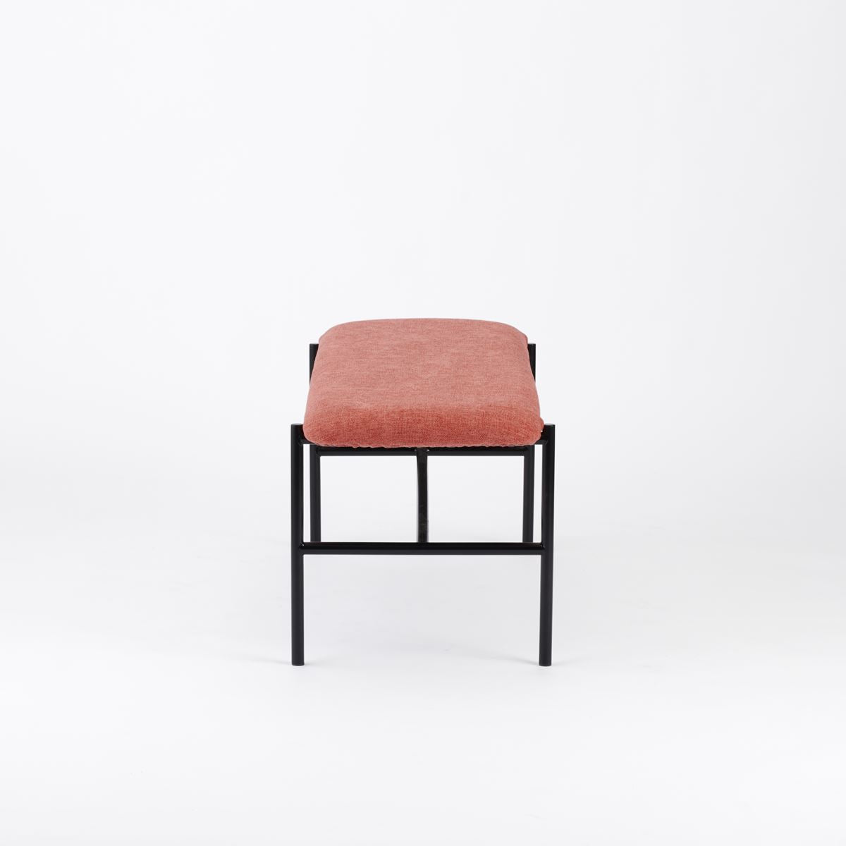 KUUM  Bench - Steel Frame / クーム ベンチ 座面カバー ミックスブラウン