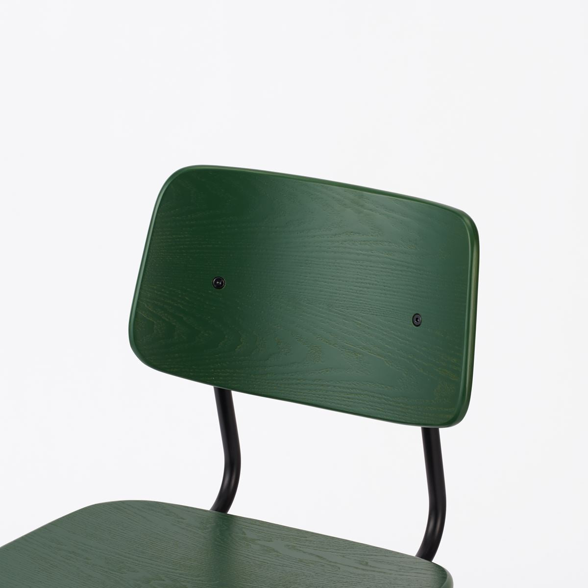 KUUM Chair shikaku - Black Steel Frame/Color Back / クーム チェア シカク