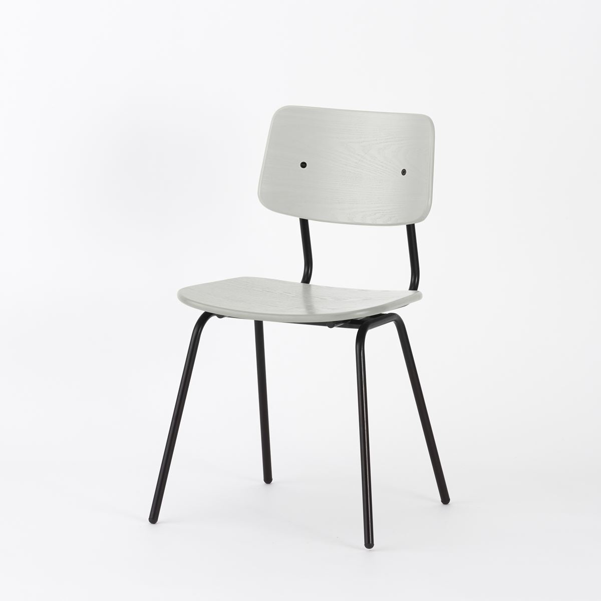 KUUM Chair shikaku - Black Steel Frame/Color Back / クーム チェア シカク