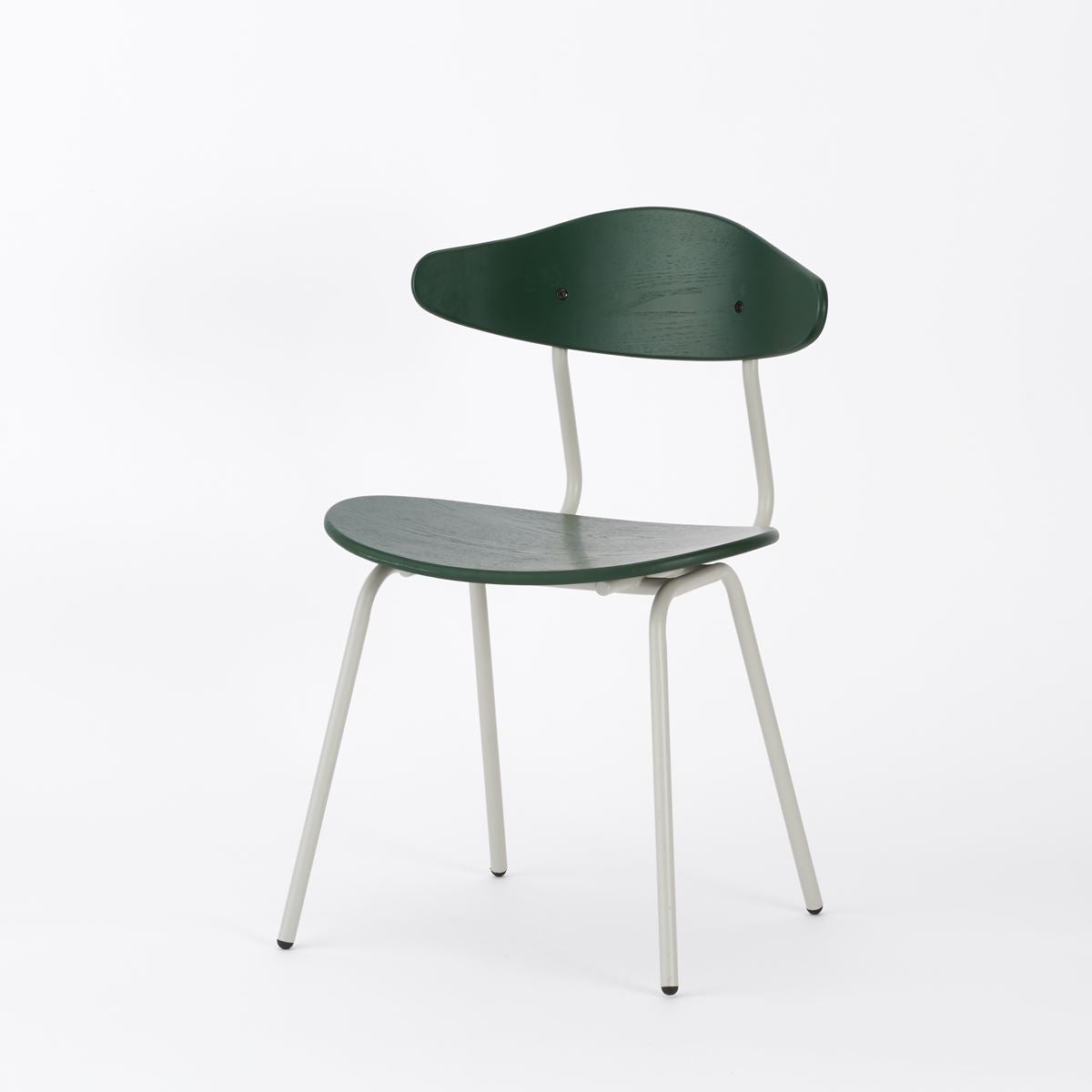 KUUM Chair kinoco - Gray White Steel Frame/Color Back / クーム チェア キノコ