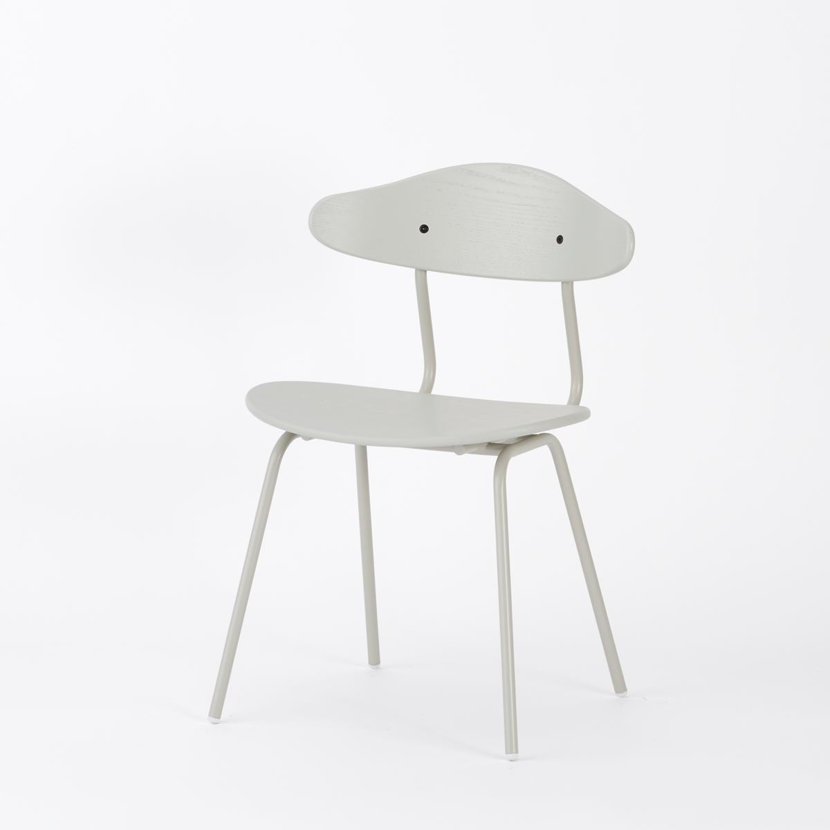 KUUM Chair kinoco - Gray White Steel Frame/Color Back / クーム チェア キノコ