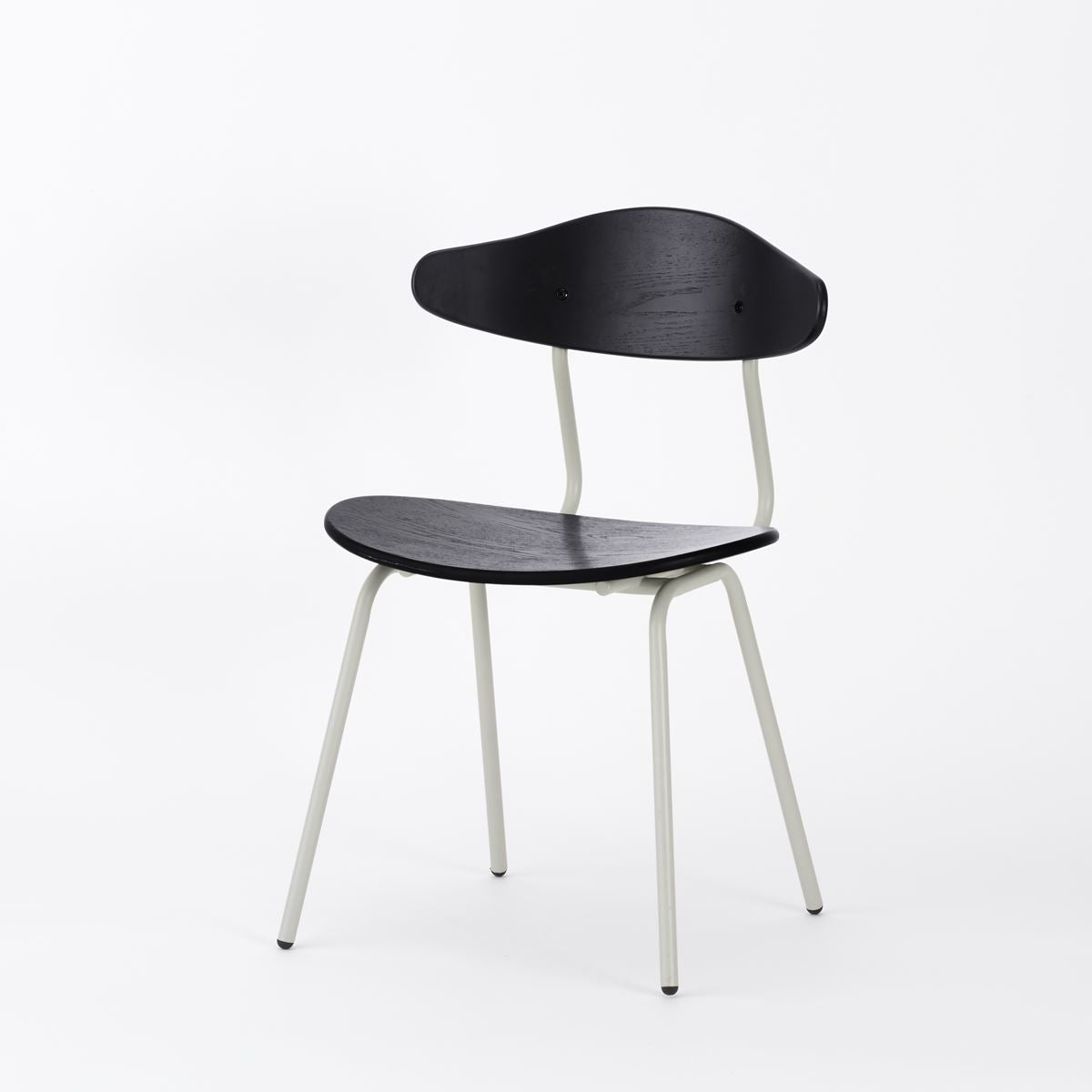 KUUM Chair kinoco - Gray White Steel Frame/Color Back / クーム チェア キノコ