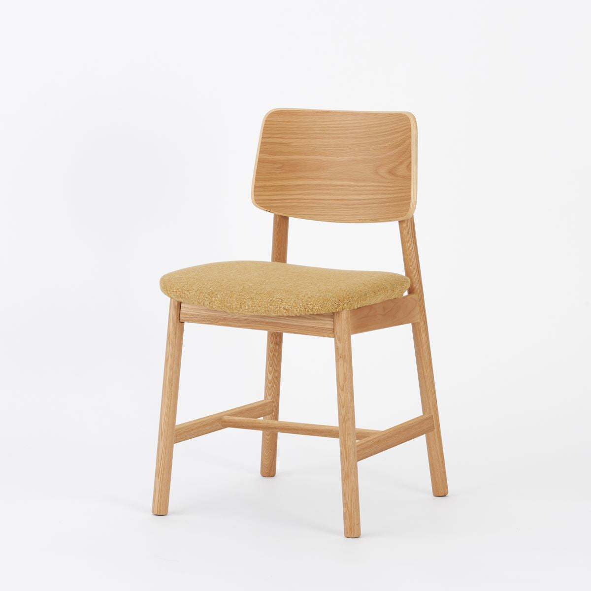 KUUM Chair shikaku - Natural Wooden Frame/Cushion / クーム チェア シカク