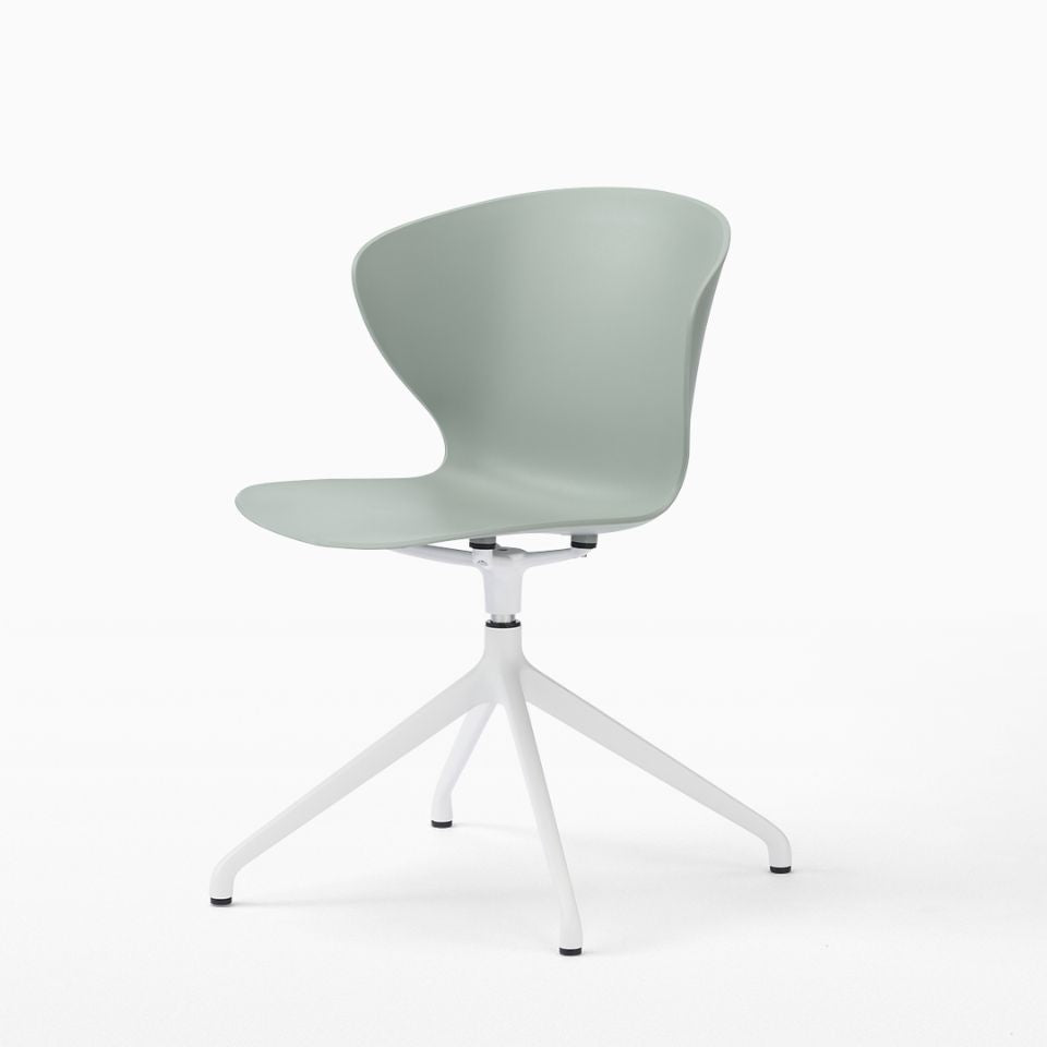 Smooth Round Chair - White Legs/スムースラウンドチェア ホワイト脚