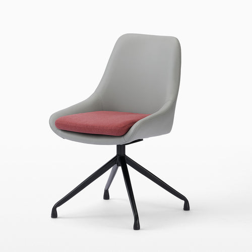 グレー / レッド