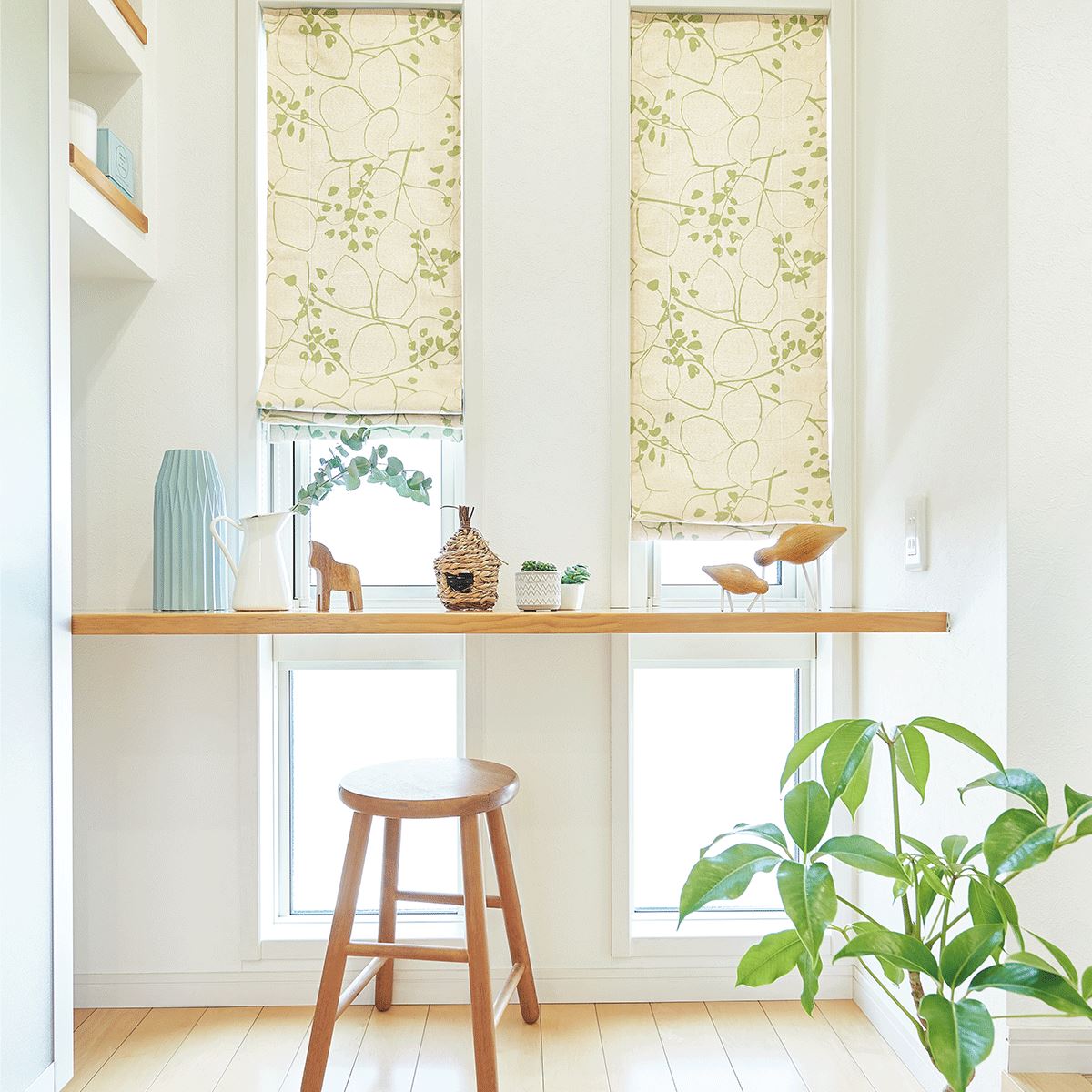 Abstract Leaf Curtain / カーテン