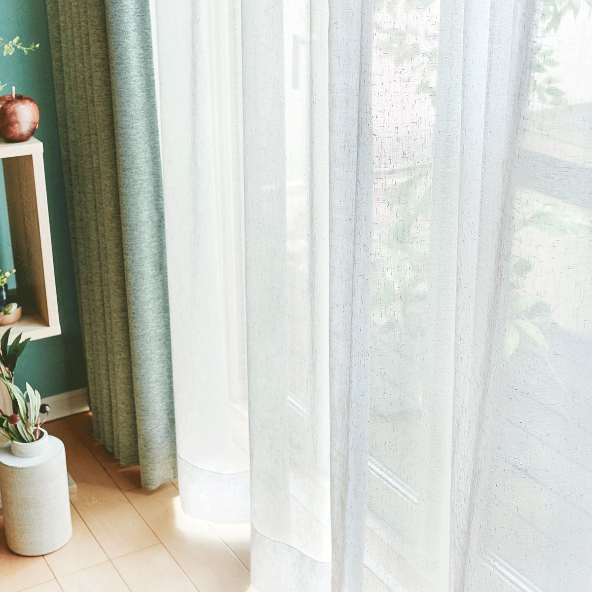 Natural Sheer Curtain / カーテン