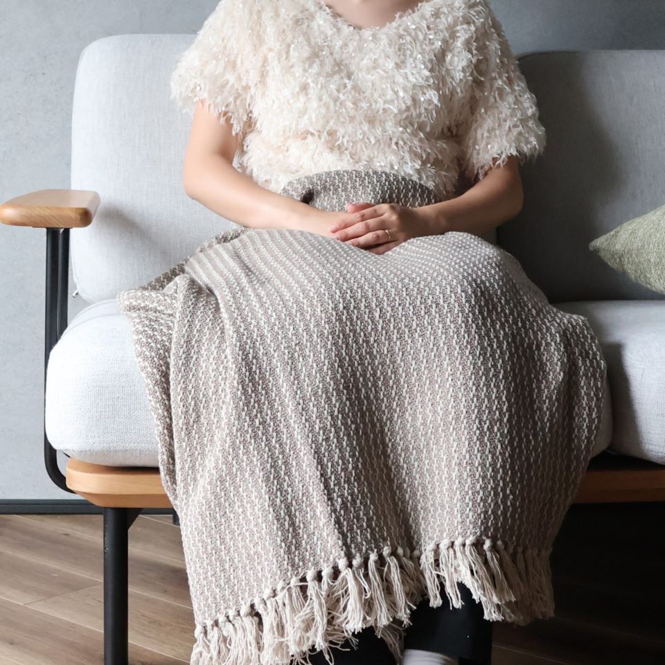 Cotton Mix Throw Blanket / コットンミックススローブランケット