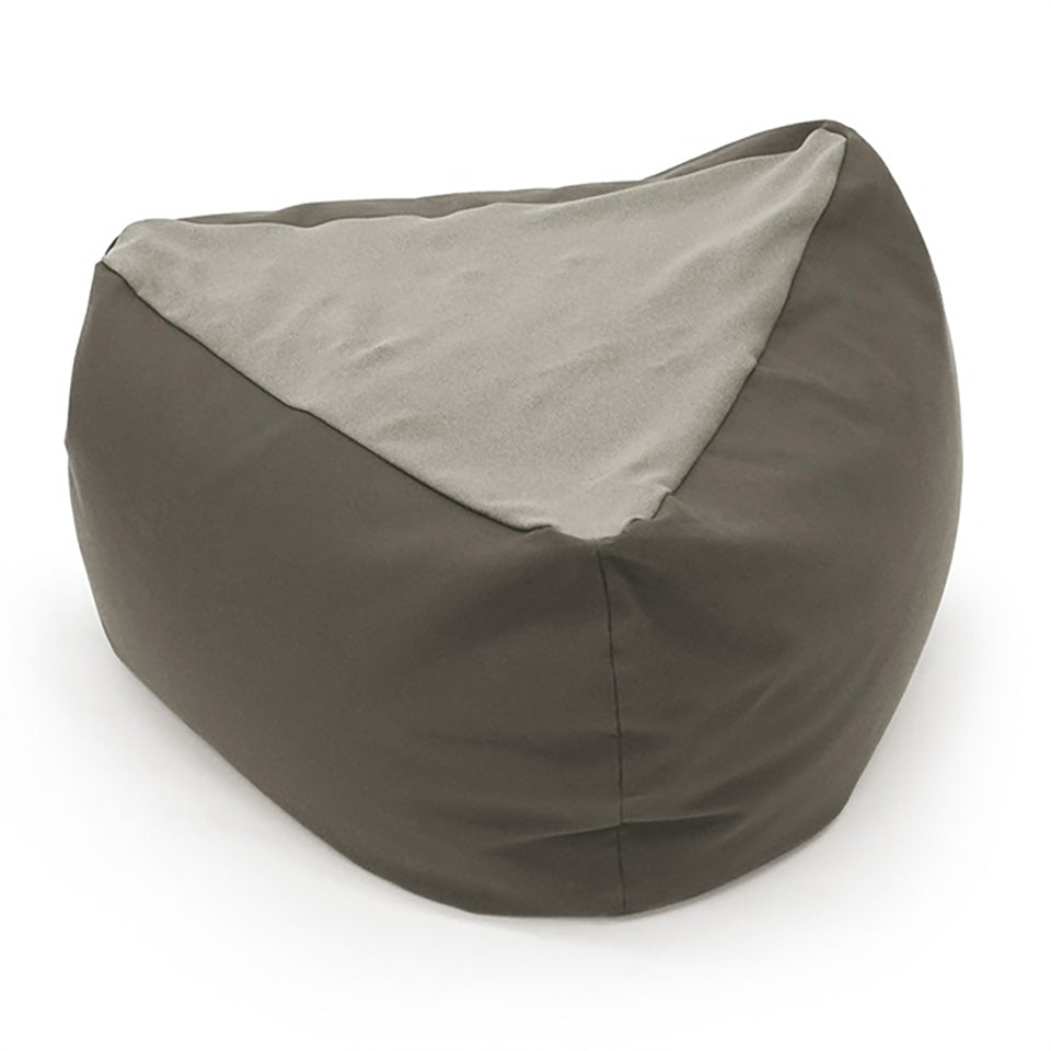 三角フィット座ブトン(本体・カバーセット) グレー